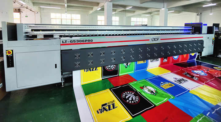 LETOP Large Automatic Inkjet for Solvent Printer 3.2M-5.3M Max Printing ...