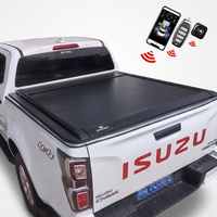 Couverture de benne électrique rétractable pour Isuzu D-Max 2020-2026, étanche, en alliage d'aluminium, type volet roulant pour pick-up