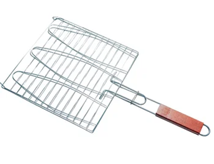 Square Welded Steel Mesh <b>BBQ</b> Grill Net Multi-purpose Barbecue Racks <b>Tray</b> Cooling Rack for Fence Application with Cutting Service - Product Image 1