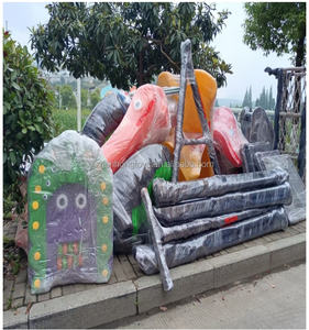 Tobogán de Plástico para Exteriores Zhenhong, Gran Venta, para Jardines, Escuelas, Aeropuertos y Zonas Residenciales - Product Image 5