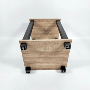 <span class=keywords><strong>Tavolino</strong></span> da Caffè in Legno Antico Economico con Ripiano Portaoggetti per Casa e Ufficio, <span class=keywords><strong>Tavolino</strong></span> a 3 Ripiani, Comodino, Supporto per <span class=keywords><strong>Stampante</strong></span> - Product Image 3