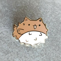 Pin de Solapa Magnético con Diseño Personalizado 3D, LED Intermitente, Sin Níquel, con Impresión UV, Logotipo Personalizado, Broches Personalizados