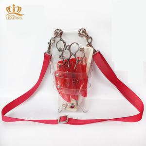 Túi Kéo Cắt Tóc Bằng <span class=keywords><strong>PVC</strong></span> Trong Suốt Thiết Kế Nhật Bản Túi Đựng Dụng Cụ Làm Tóc Đeo Vai - Product Image 6