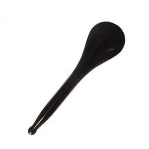 New Design Custom Bian Stone Gua Sha Spoon Scraping Tool Black Bian Stone Stick Guasha Acupressure Pen for Facial Massage