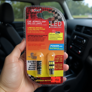 Ampoules LED T10 6SMD 5630 avec résistance pour éclairage intérieur de voiture Canbus - Product Image 3