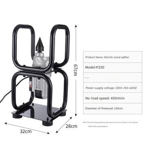 Fully Automatic Motor Firewood <b>Splitting</b> Artifact Rural Firewood <b>Splitting</b> Drill Small Electric Firewood <b>Splitting</b> <b>Machine</b> - Product Image 4