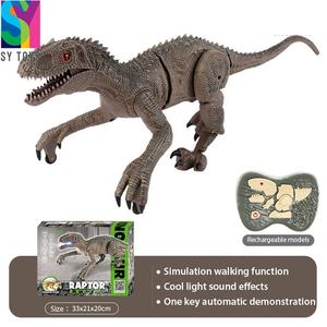 Modèle de <span class=keywords><strong>dinosaure</strong></span> électrique radiocommandé SY 2.4g <span class=keywords><strong>Jurassic</strong></span> <span class=keywords><strong>World</strong></span> Brutal Raptor RC, marche et course - Product Image 6