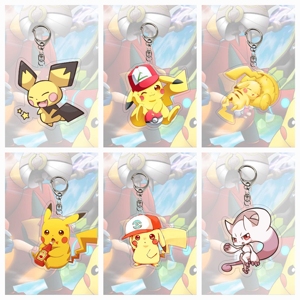 Llavero Acrílico Personalizado al por Mayor con Diseño <span class=keywords><strong>de</strong></span> <span class=keywords><strong>Anime</strong></span>, Mini Llavero Cuadrado Impermeable con Foto Digital - Product Image 2