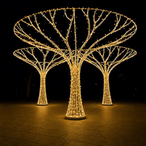 Outdoor <b>LED</b> <b>Tree</b> Motif <b>Light</b> Commercial Landscape Decoration for Park Garden Festival <b>Lighting</b> - Product Image 1