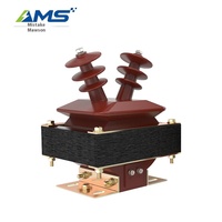 Transformateur de distribution haute tension semi-enclos triphasé de type griffe, classe 0.5, 10 kV, autotransformateur 110 V, modèle Eston Jdz-10