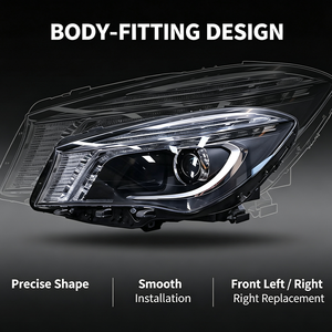 Accessori Carrozzeria, Fari, Sistema di Illuminazione Automobilistica per <span class=keywords><strong>Mercedes</strong></span> <span class=keywords><strong>Benz</strong></span> <span class=keywords><strong>CLA</strong></span> 117 2013-2015 OE A1179066300 A11799066400 - Product Image 6