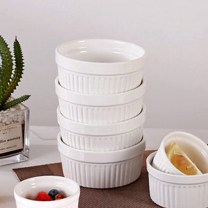 Tùy Chỉnh 6-Mảnh Gốm Sứ Bakeware Bộ Hộp Thư Thiết Kế Ramekins Nướng Khay Lò Vi Sóng Máy Rửa Chén An Toàn Nhà Nướng Bánh - Product Image 6