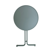 Bar circulaire simple pour l'extérieur Table de bar à cocktail à toit élevé d'occasion Tabouret haut Table basse