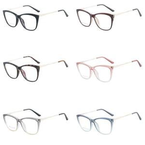 กรอบแว่นตา Tr90 ทรงแคทอาย ขนาด 52 18 140 ป้องกันแสงสีฟ้า สำหรับผู้หญิง เลนส์อะคริลิกเต็มกรอบ ผลิตที่ไถโจว - Product Image 3