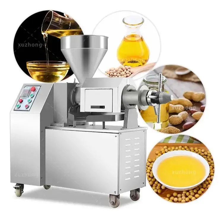 Máquina comercial de procesamiento de aceite de girasol Máquina de extracción de aceite de girasol Máquina para hacer aceite de girasol