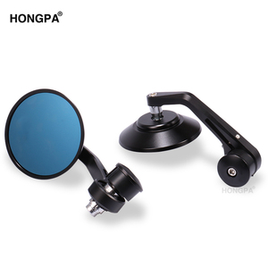 HONGPA Gương Chiếu Hậu Xe Đạp Đua Tùy Chỉnh Gương Chiếu Hậu Bên Hông Xe Máy Cho Cafe Racer - Product Image 2