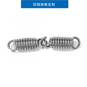 Fortalecedor de muñeca de acero inoxidable con doble gancho y resorte para entrenamiento muscular y ejercicios de estiramiento - Product Image 2