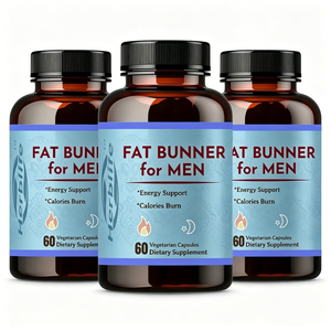 Vente en gros d'usine, <span class=keywords><strong>Complexe</strong></span> à base de plantes, <span class=keywords><strong>60</strong></span> capsules végétariennes, extrait de thé vert, capsules brûle-graisses pour hommes, complément alimentaire - Product Image 2