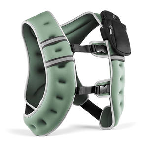 Chaleco con Peso para Hombres y Mujeres, Chaleco con 6 Pesas de Arena de Hierro para el Hogar, Venta al por Mayor, Personalizado, Chaleco con Peso Ajustable de 10 kg a 30 kg - Product Image 1