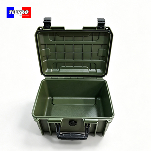Boîtes <span class=keywords><strong>à</strong></span> <span class=keywords><strong>outils</strong></span> Tecpro de couleur vert olive, étui pour équipement, étui rigide étanche, boîte <span class=keywords><strong>à</strong></span> <span class=keywords><strong>outils</strong></span> avec mousse - Product Image 1