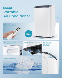 EUHOMY 14,000 BTU High Quality Smart Home <b>Portable</b> <b>AC</b> Air Conditioner With Cooling Air Conditioner Cools Air Conditioner Cools a - Product Image 5
