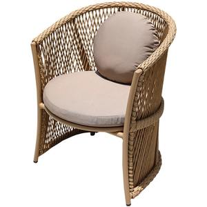 Table à manger d'extérieur en bois, <span class=keywords><strong>terrasse</strong></span> en plein air, chaise en rotin tressé, villa, mobilier d'extérieur en rotin, cour, jardin, ensemble de salle à manger - Product Image 6