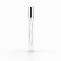 En stock – Flacon pulvérisateur de parfum en verre rond ou carré 15ml 20ml 30ml avec buse en aluminium électrolytique – Logo personnalisé en gros