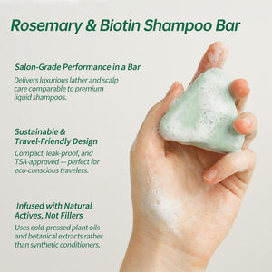 <span class=keywords><strong>แชมพู</strong></span>บาร์โรสแมรี่และไบโอตินสูตรพิเศษ สำหรับ<span class=keywords><strong>ก</strong></span>ารเจริญเติบโตของเส้นผม เสริมความแข็งแรง เพิ่มความห<span class=keywords><strong>น</strong></span>า และเพิ่มวอลลุ่ม สำหรับผู้หญิงและผู้ชาย - Product Image 2