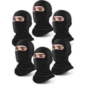 Pasamontañas FOXA, Paquete de 6, Cubre Rostro Completo, Transpirable, Impermeable, Unisex, para Adultos, Equipo de Invierno para Exteriores - Product Image 1