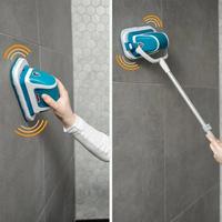 Brosse de nettoyage de porte de Table de fenêtre en verre extensible
