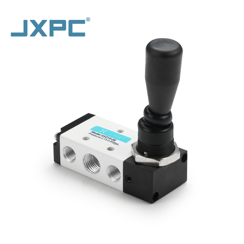 4H Series New Hand-Push Pneumatic Valve Fittings High Quality Pneumatic Parts Tool