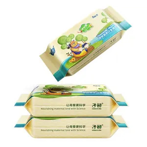 Factory provided OEM chamomile vitamin E aloe essence portable free sample baby wet wipes malaysia products for hand cleaning