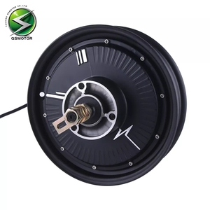 Moteur de moyeu de roue BLDC étanche IP54 de 10 pouces 1000W 48V/72V pour trottinettes électriques et vélos électriques avec option de frein à disque/tambour - Product Image 4
