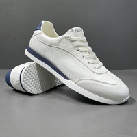 Chaussures d'entraînement allemandes plates en cuir pleine fleur de style européen, légères et luxueuses, pour hommes, nouvelles, polyvalentes, sportives et décontractées
