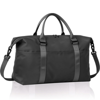 Sac de sport pour femme grande capacité, sac de voyage en nylon imperméable, sac de week-end, sac de voyage, sac de sport