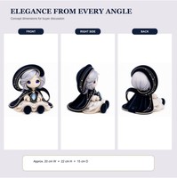 Peluche interactive AI ESP32 Elfe de nuit, jouet intelligent avec chat vocal, lumière douce, design en coton Guobaobaby 51-99cm
