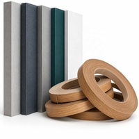 Bande de placage en bois de haute qualité pour meubles, bordure décorative, accessoires de mobilier en PVC, ruban de placage en PVC pour meubles