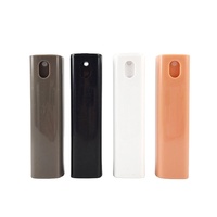 10ml Mini bouteille de parfum de poche de voyage en verre de pulvérisation d'alcool avec couvercle en plastique bouteille de parfum rechargeable