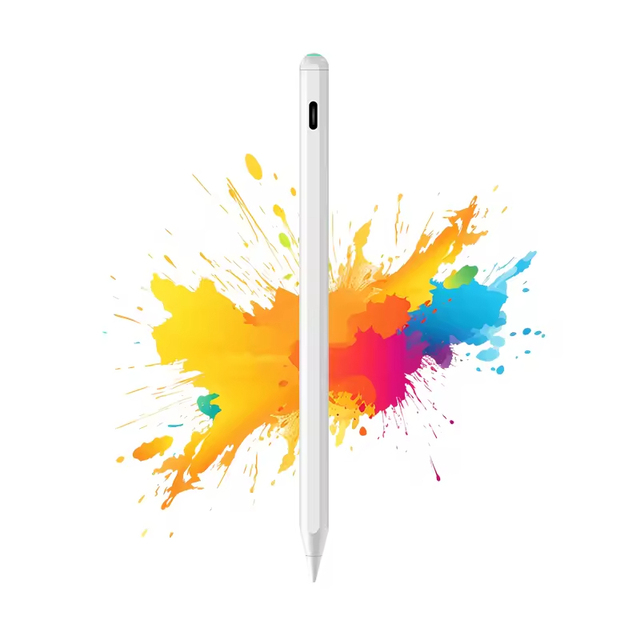 Pencil 2 Compatible Luxury Metal Stylus Wireless Charging Magnetic Attraction Palm Rejection Tilt Sensing Replaceable Nib Active