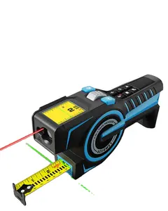 Dtx10 3-in-1 đo equipment.2.0 "IPS hiển thị & laser vị trí đánh dấu & 100 M khoảng cách mét & băng thép