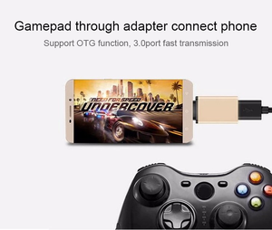 Adaptador OTG USB-C Macho a USB-A 3.0 Hembra de Aleación de Aluminio a Buen Precio para Laptop <span class=keywords><strong>y</strong></span> Smartphone, en Stock - Product Image 3