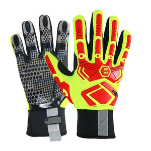 Gants anti-impact personnalisés hautement respirants avec logo Image Anti-vibration <span class=keywords><strong>Mechanix</strong></span> Wear Impact Gloves - Product Image 2