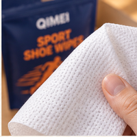 Lingettes personnalisées pour chaussures de sport, 20 lingettes, pochette zippée, OEM ODM