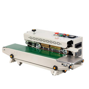 Machine de scellage thermique électrique horizontale automatique continue pour l'emballage de cartons chimiques en papier - Product Image 1