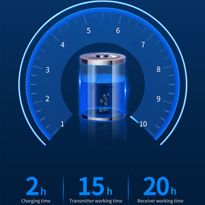 Système de guide touristique sans fil Intercom cinq personnes 2.4G Ultra-faible latence <span class=keywords><strong>Communication</strong></span> instantanée/équipement d'arbitre Transmission 200m - Product Image 4