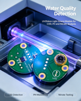 Custom UV LED Purple Detection Instrument Remote Control DC 12V 1-Year Warranty for COD Nitrate Other Parameters (230-320nm