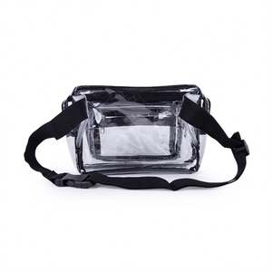 Outdoor Unisex Trip Wash <b>Bag</b> Outdoor Sports <b>Multi</b> <b>Compartment</b> Waterproof Storage <b>Bag</b> Sport Fanny Pack Pvc clear Fanny Pack - Product Image 3