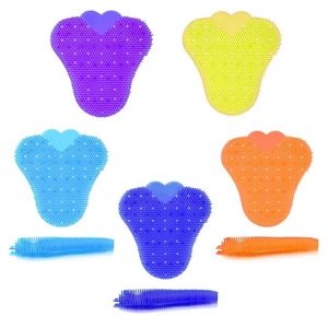 XDH065 OEM Tapis désodorisants anti-éclaboussures à poils longs, parfum Océan durable, pour urinoirs de salles de bain et bureaux - Product Image 4