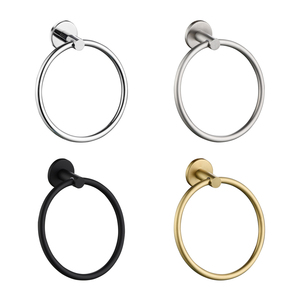 Chải thép không gỉ gấp lưu trữ giá phòng tắm phần cứng Phụ kiện thiết lập bao gồm nhà vệ sinh khăn giá Khăn thanh kệ - Product Image 5