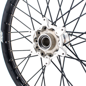Jeu de jantes de moto KKE Dirt Bike MX <span class=keywords><strong>Enduro</strong></span> pour <span class=keywords><strong>KTM</strong></span> <span class=keywords><strong>125</strong></span> 250 <span class=keywords><strong>EXC</strong></span> SX XCF XC-F 2003-2024 Moyeux en argent coulé - Product Image 6